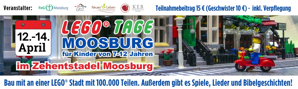 Anmeldung LEGO Tage Moosburg